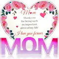 Mom 2D Acrylic Plaques by Luxe Sensational