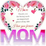 Mom 2D Acrylic Plaques by Luxe-Custom-Designer