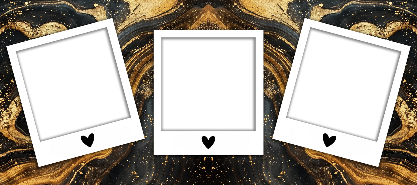 Marble Effect 3Image Photo Mug by Luxe-Custom-Designer