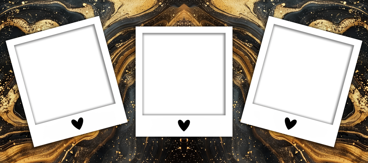 Marble Effect 3Image Photo Mug by Luxe Sensational