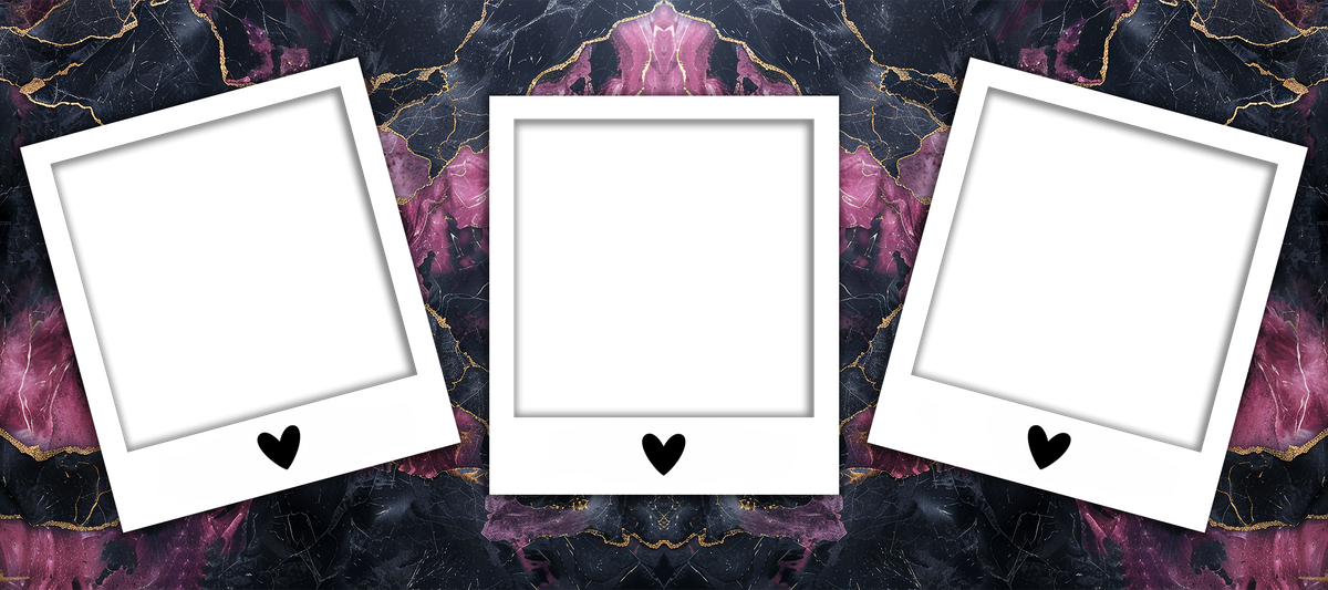 Marble Effect 3Image Photo Mug by Luxe Sensational