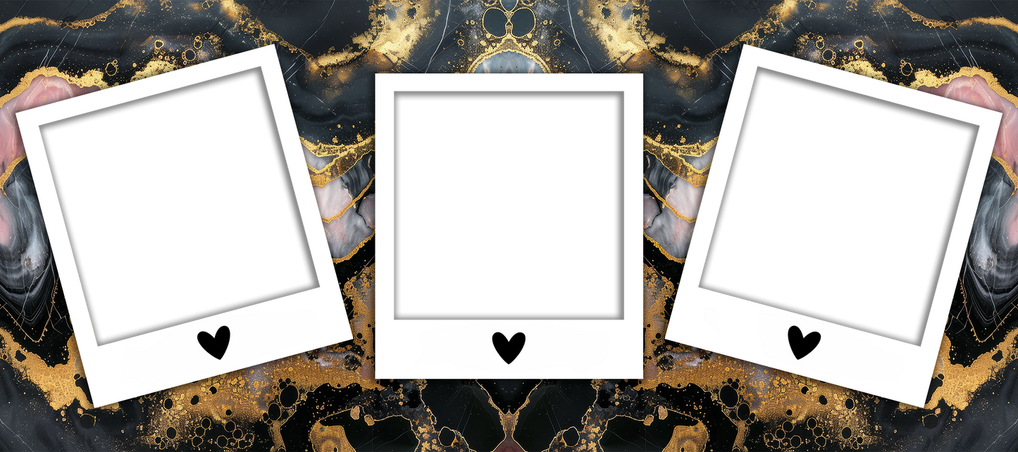 Marble Effect 3Image Photo Mug by Luxe-Custom-Designer