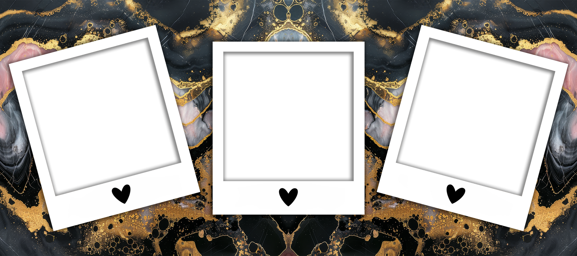 Marble Effect 3Image Photo Mug by Luxe-Custom-Designer