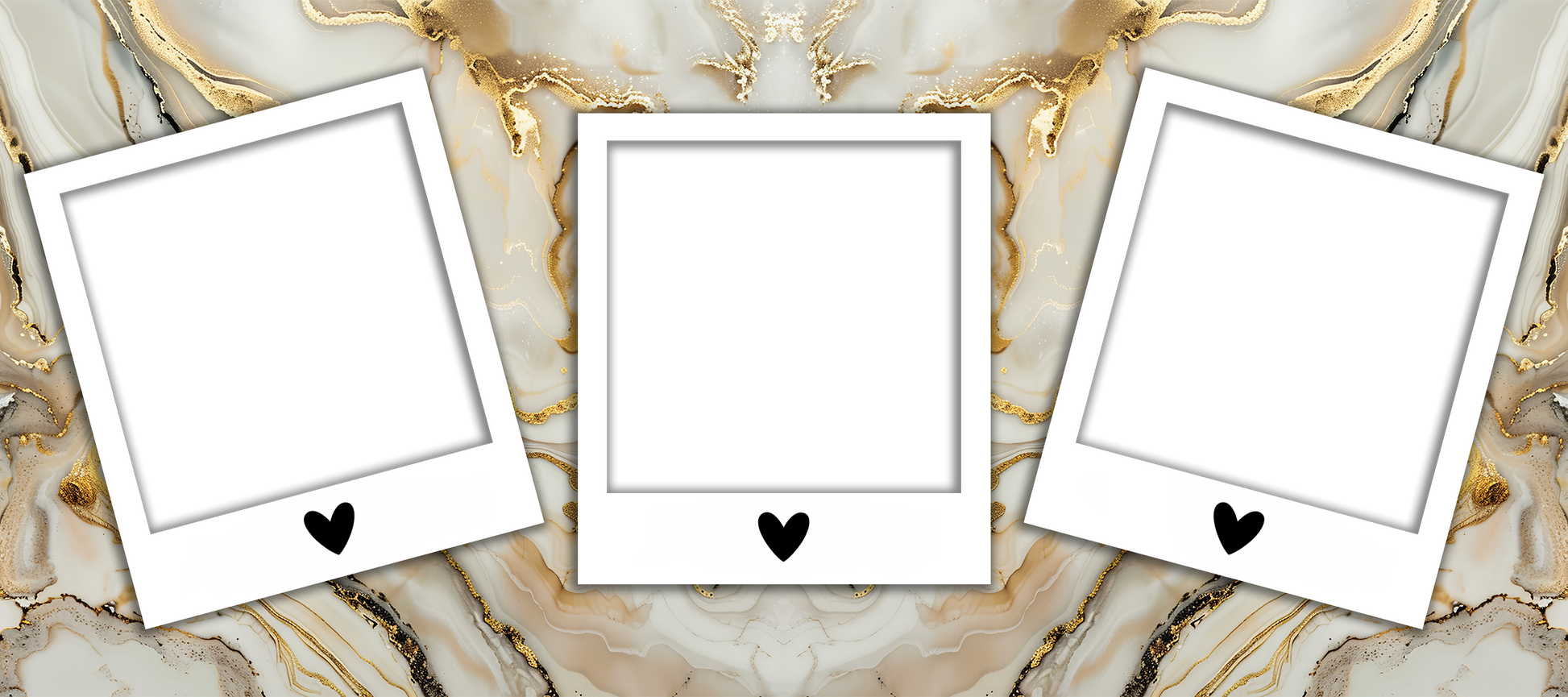 Marble Effect 3Image Photo Mug by Luxe-Custom-Designer
