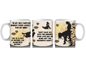 Sex Fantasy Mug by Luxe-Custom-Designer