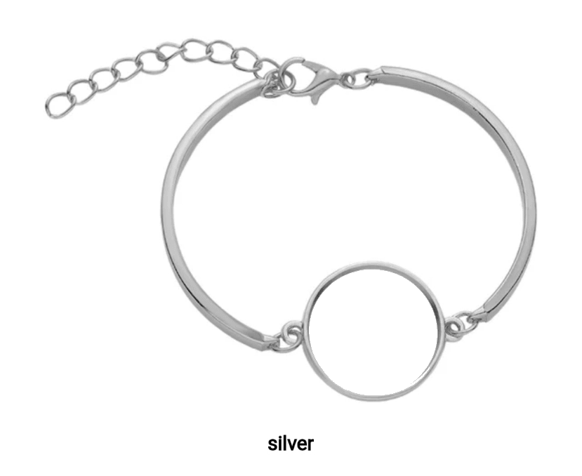 Silver Photo Bracelet by Luxe-Custom-Designer