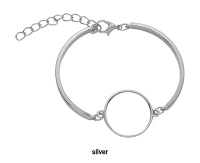 Silver Photo Bracelet by Luxe-Custom-Designer