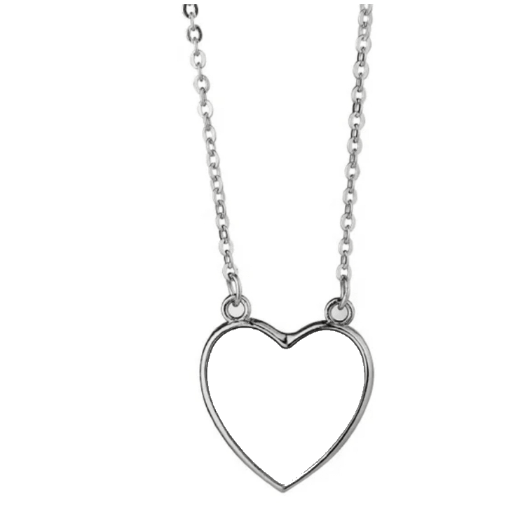 Heart Photo Necklace by Luxe-Custom-Designer