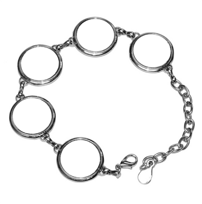 5 Image Bracelet Circle by Luxe-Custom-Designer