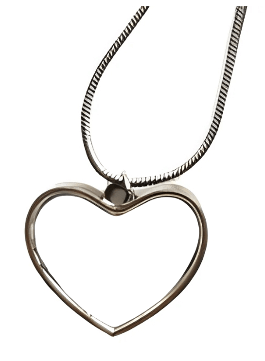 Hear Photo Necklace by Luxe-Custom-Designer