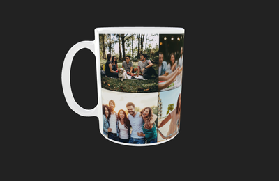 8 Panel Photo Mug by Luxe-Custom-Designer