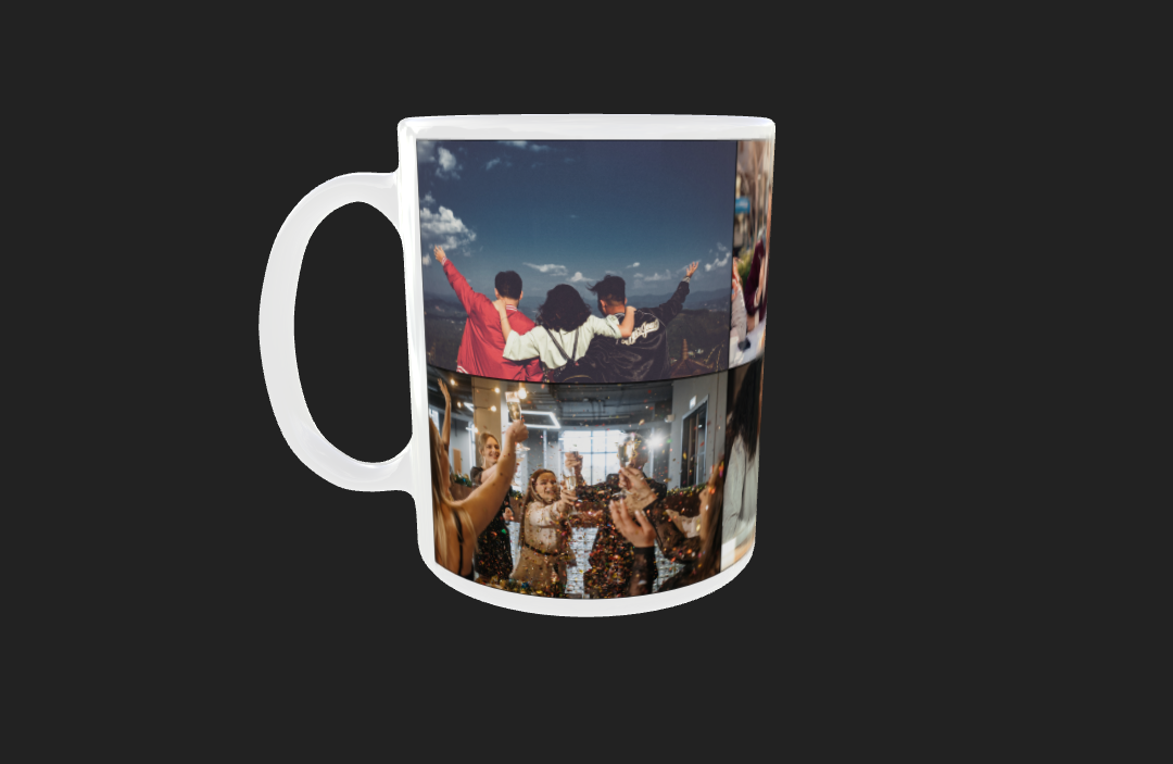 6 Panel Photo Mug by Luxe-Custom-Designer