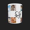 10 Panel Family Personalised Mug, 11 OZ Ceramic by Luxe-Custom-Designer