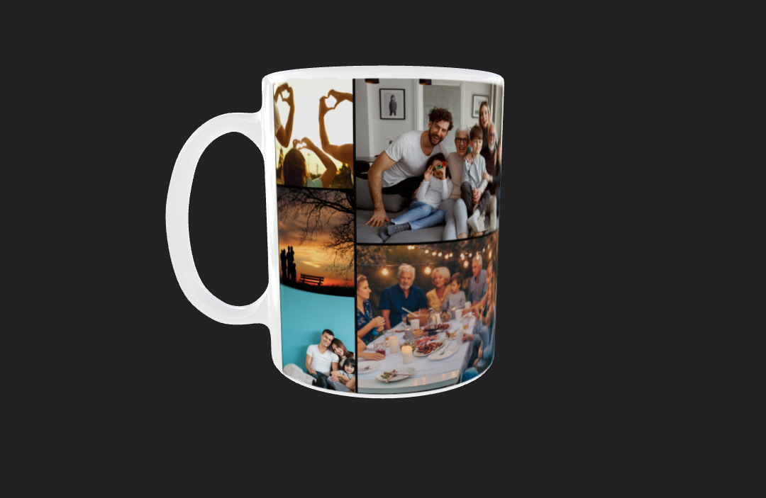 10 Panel Photo Mug by Luxe-Custom-Designer
