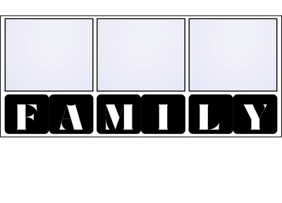 3 Panel Family Mug by Luxe-Custom-Designer