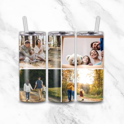 4 Image 20oz Tumbler by Luxe-Custom-Designer
