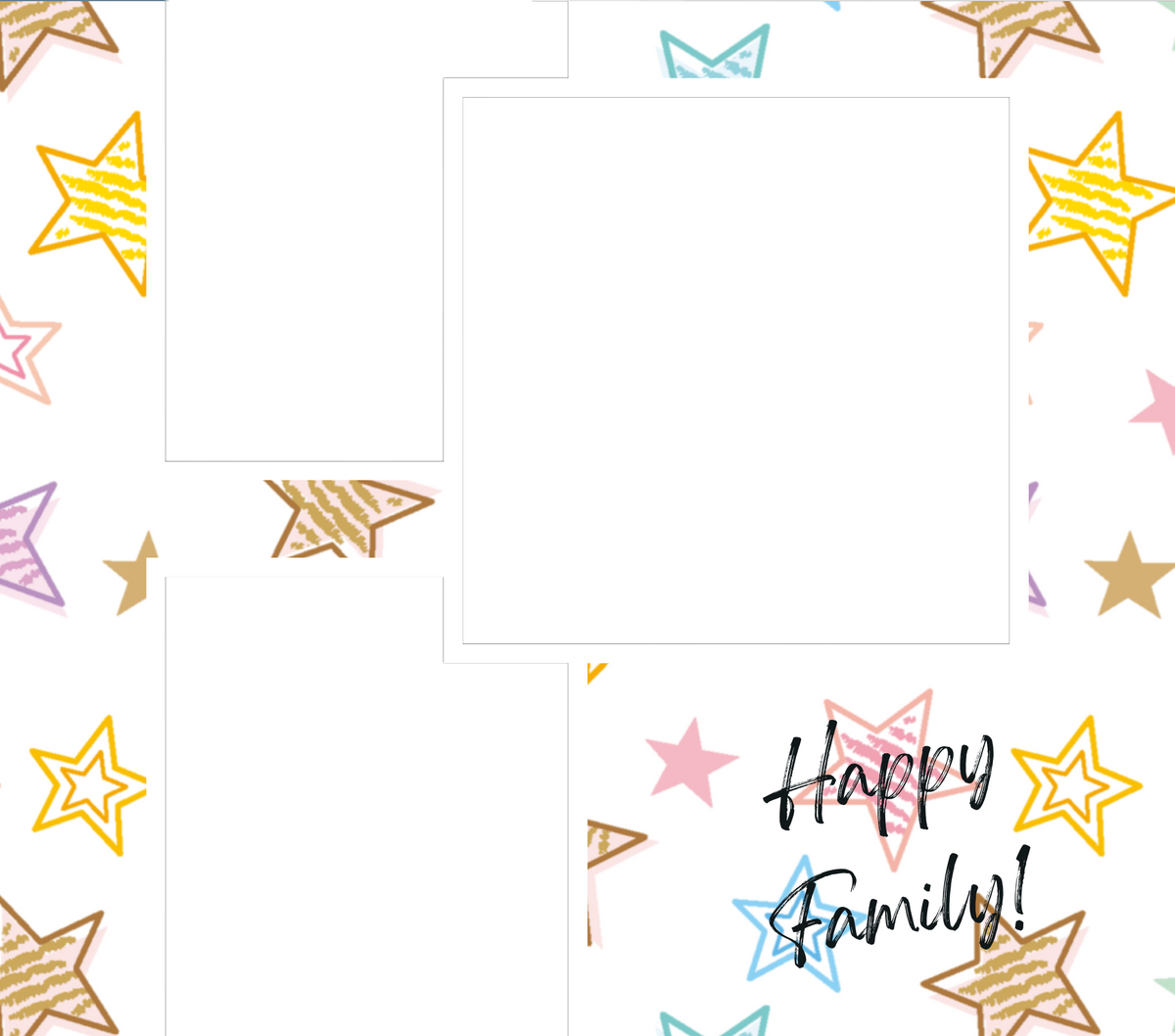 3 Image Birthday Slate by Luxe-Custom-Designer