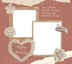 2 Image Birthday Slate by Luxe Sensational
