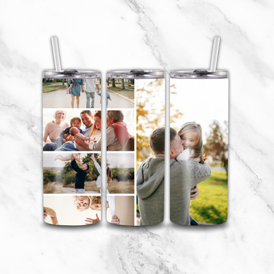 5 Image Photo Tumbler by Luxe-Custom-Designer