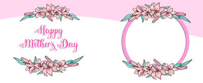 Pink Rose Mothers Day Photo Mug by Luxe-Custom-Designer