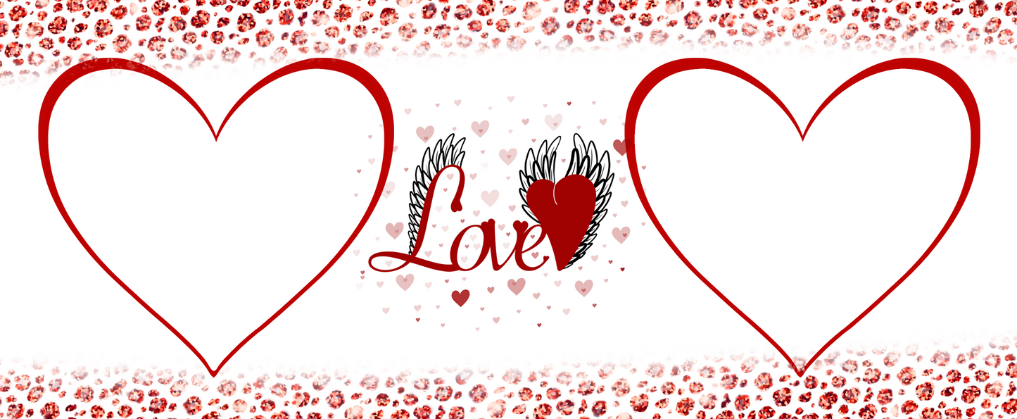 Heart photo mug by Luxe-Custom-Designer