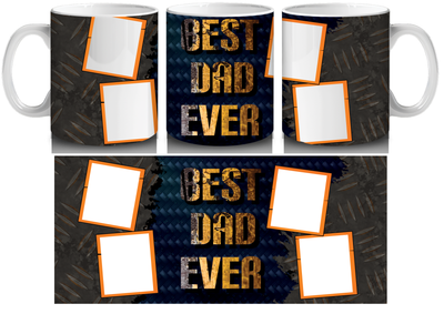 Best Dad Ever Photo Mug by Luxe-Custom-Designer