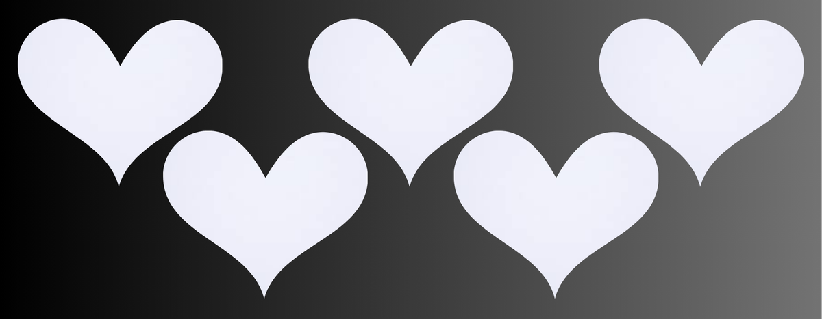 4 heart Fade Photo Mug by Luxe Sensational
