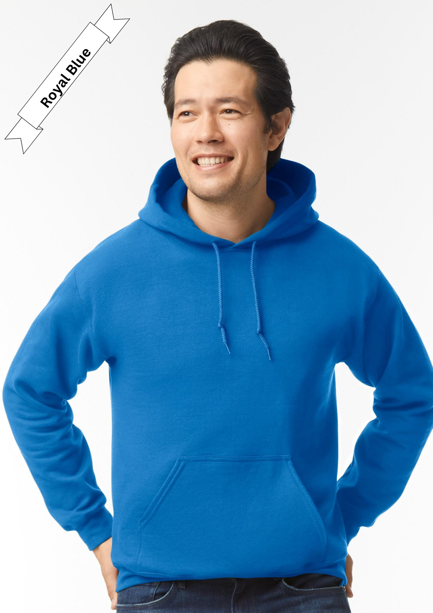 Royal Blue Hoodie by Luxe-Custom-Designer