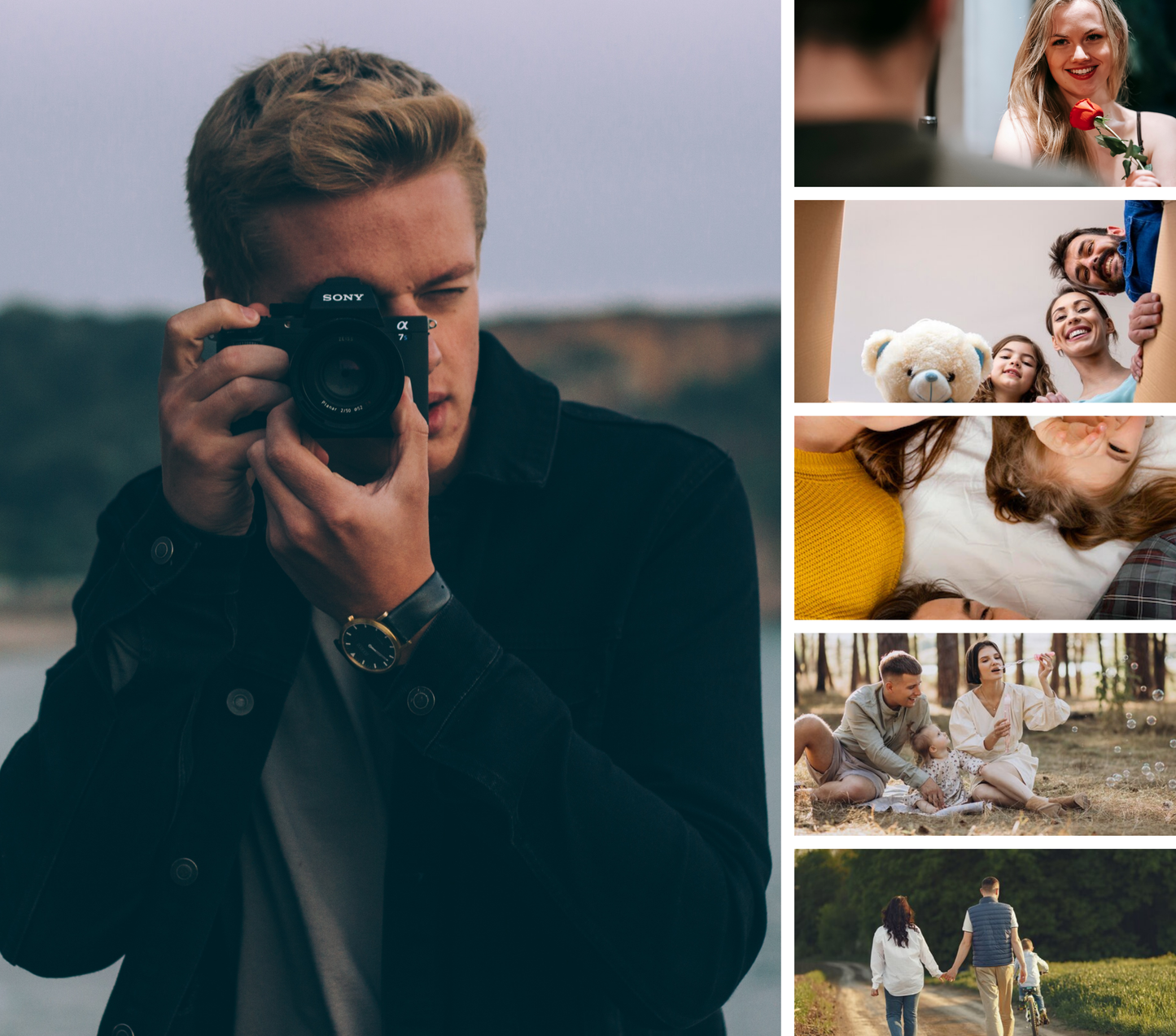 6 Image Photo Slate by Luxe-Custom-Designer