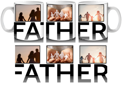 Father Photo Mug by Luxe-Custom-Designer