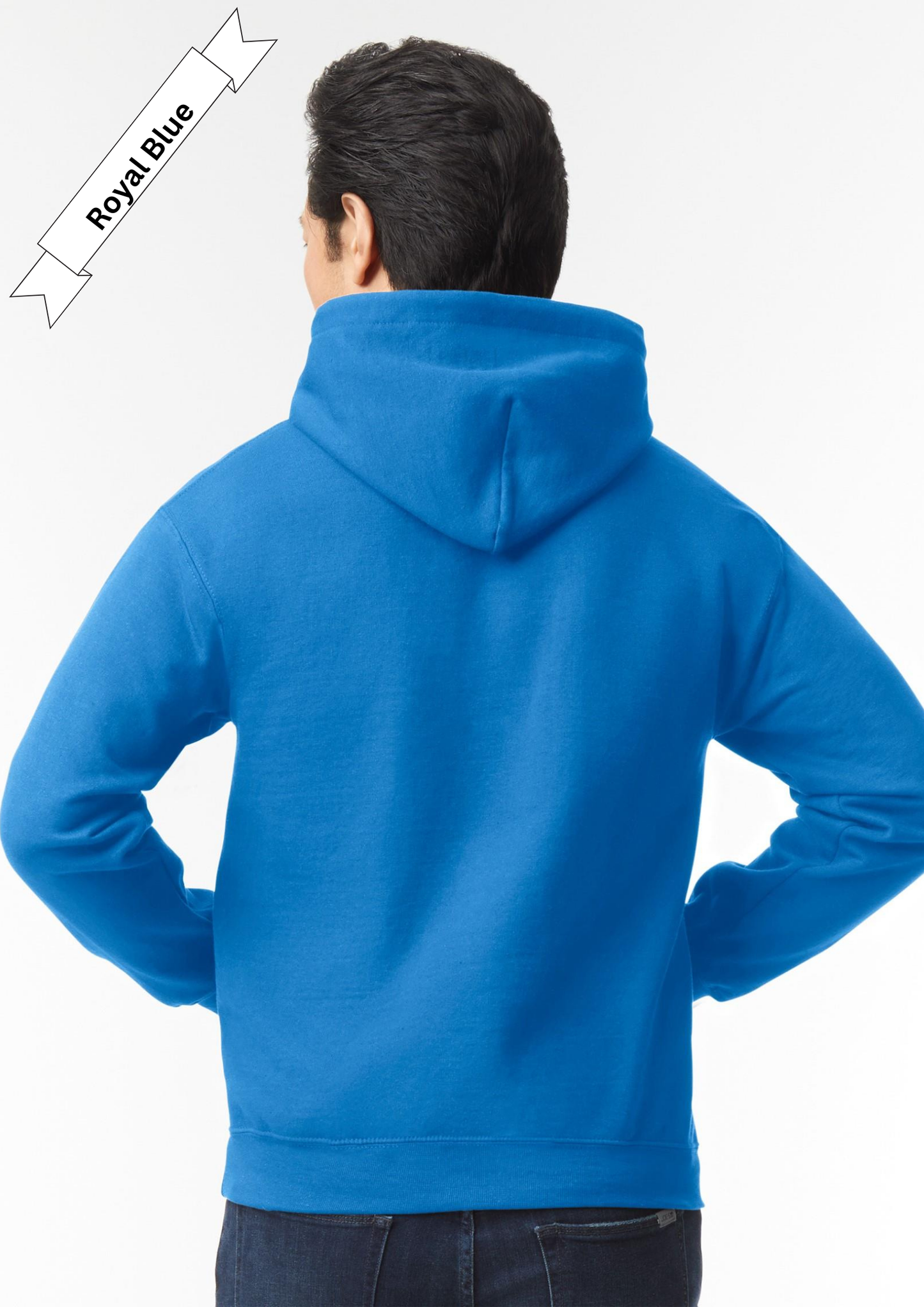 Royal Blue Hoodie by Luxe-Custom-Designer