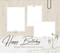 Birthday 3 Image Slate by Luxe Sensational