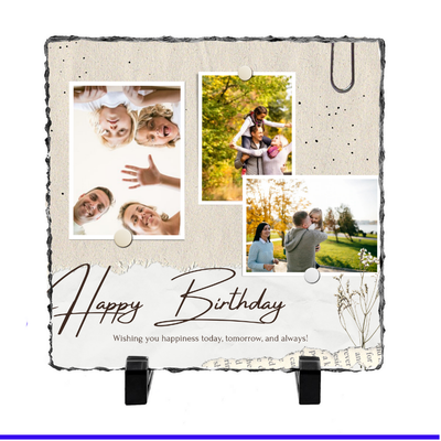 Birthday 3 Image Slate by Luxe-Custom-Designer
