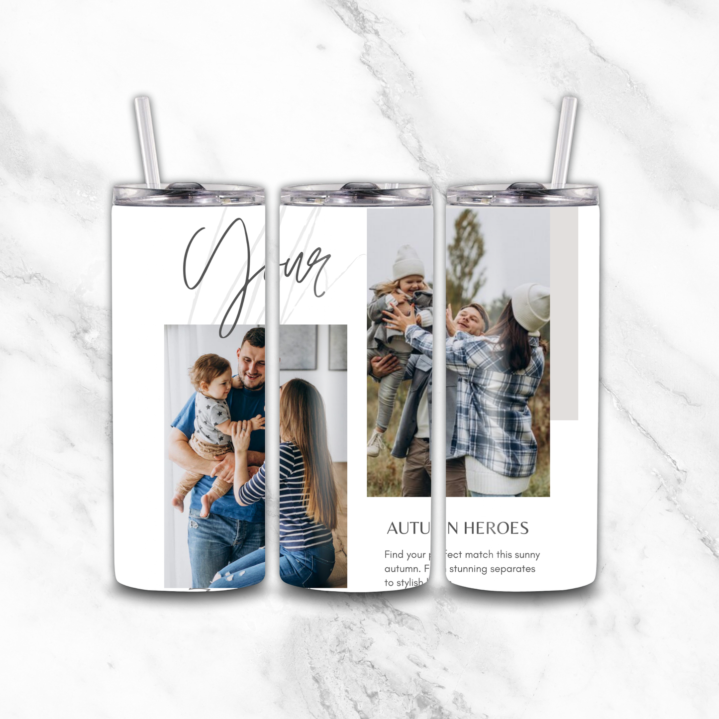 2 Image 20OZ Tumbler by Luxe-Custom-Designer