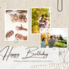 Birthday 3 Image Slate by Luxe-Custom-Designer