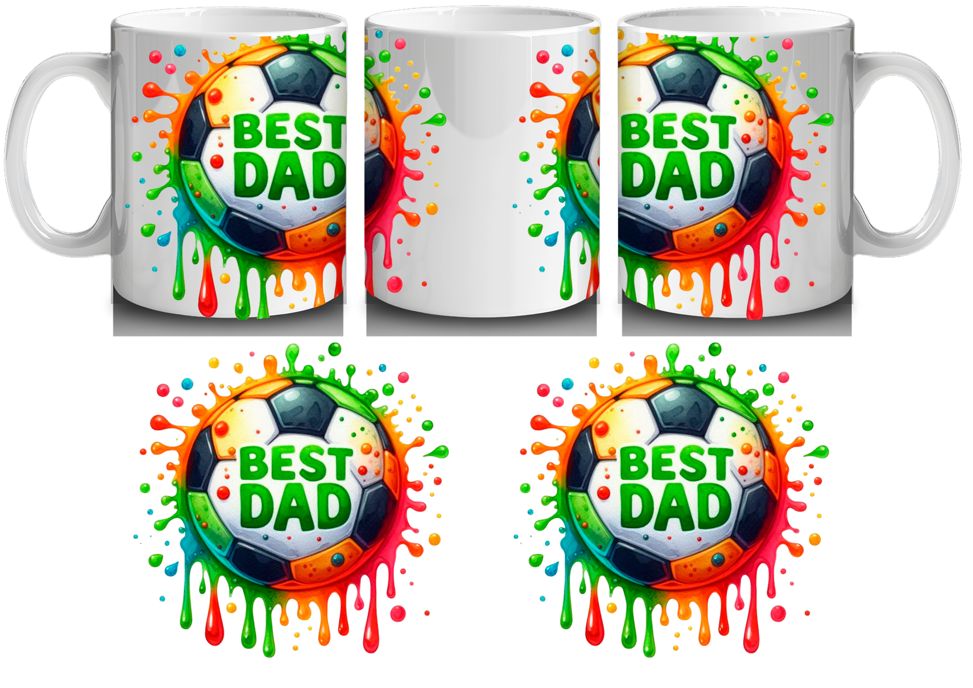 Football Dad Mug by Luxe-Custom-Designer