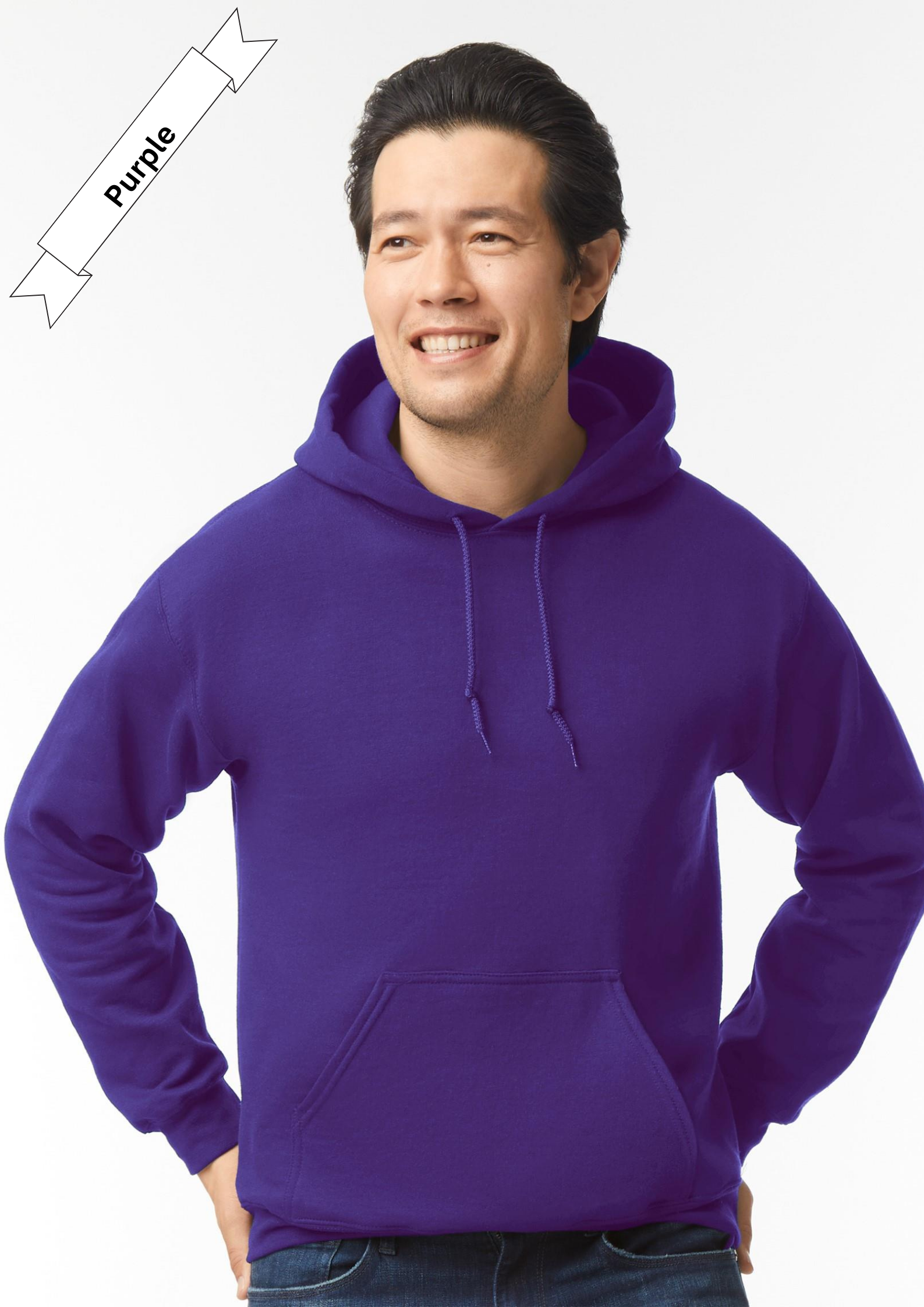 Purple Hoodie by Luxe-Custom-Designer