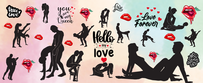 Hello Love Mug by Luxe-Custom-Designer
