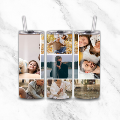 5 Image Photo Tumbler by Luxe-Custom-Designer