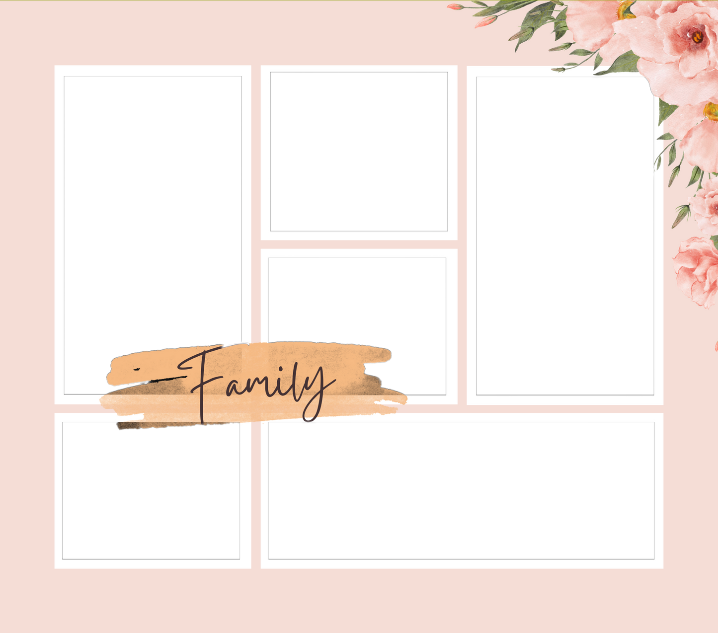 6 panel Family Slate by Luxe-Custom-Designer
