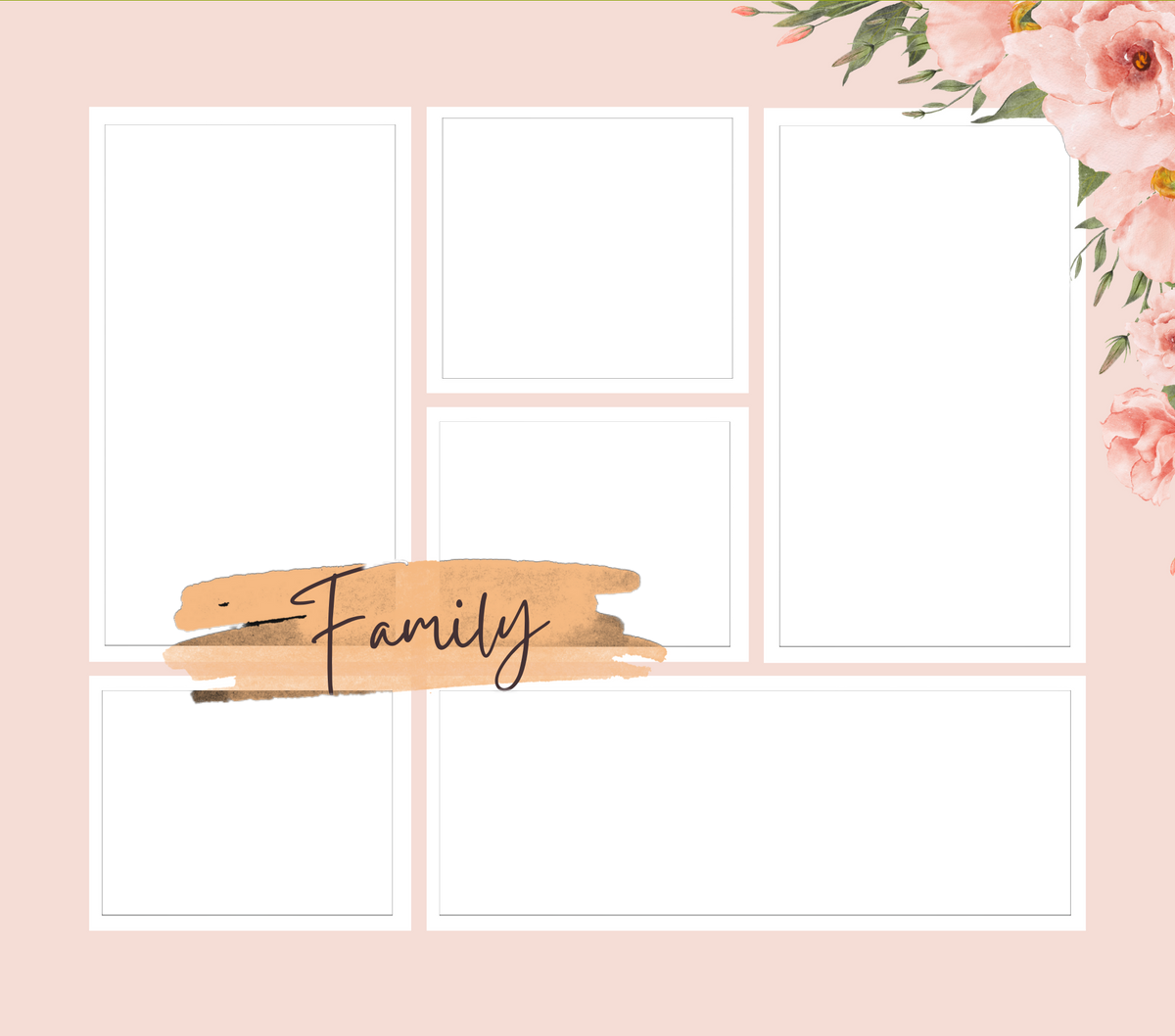 6 panel Family Slate by Luxe-Custom-Designer