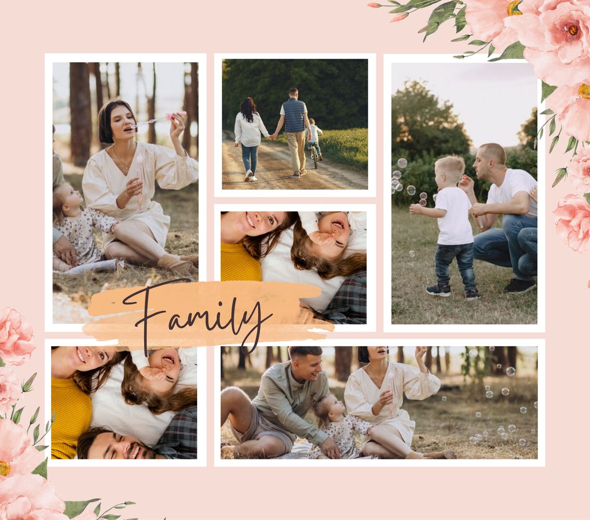 6 panel Family Slate by Luxe-Custom-Designer