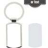 Silver Metal keyring by Luxe-Custom-Designer