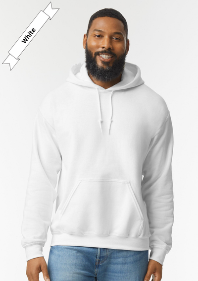 White Hoodie by Luxe-Custom-Designer
