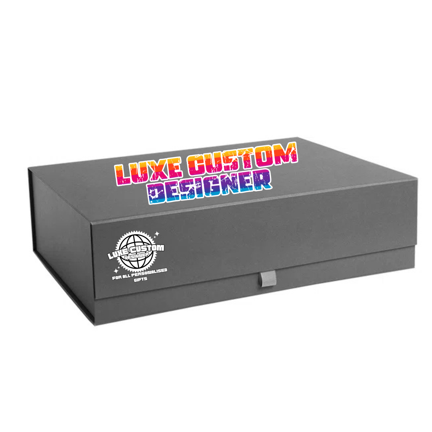 Luxe 40*30 Magnet box Grey/Silver