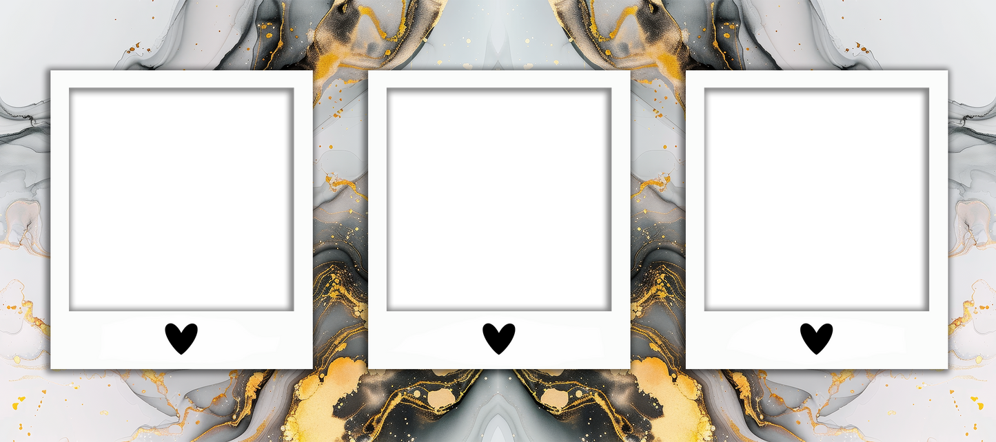 Marble Effect 3 Image Mug by Luxe-Custom-Designer