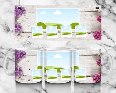 5 Panel Photo Mug by Luxe-Custom-Designer