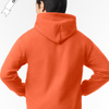 Orange Hoodie by Luxe-Custom-Designer