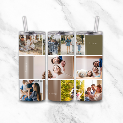 8 Image Tumbler by Luxe-Custom-Designer