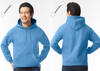 Carolina Blue Hoodie by Luxe-Custom-Designer